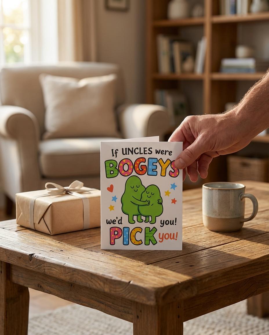 Uncle Gift Card Funny Uncle Gifts, Uncle Gifts from Niece, New Uncle Gift, Best Uncle Gift Idea, Funny Uncle Greeting Card, Gifts for Uncle