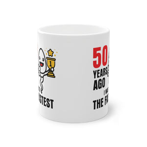 Funny 50th Birthday Coffee Mug: Humor Gift