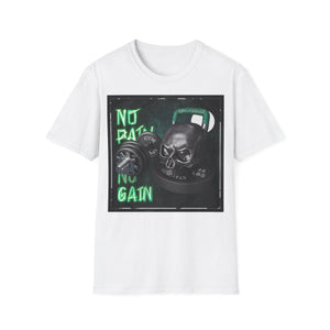 No Pain No Gain Gym T-Shirt | Exclusive Motivational Workout Tee | Push Your Limits