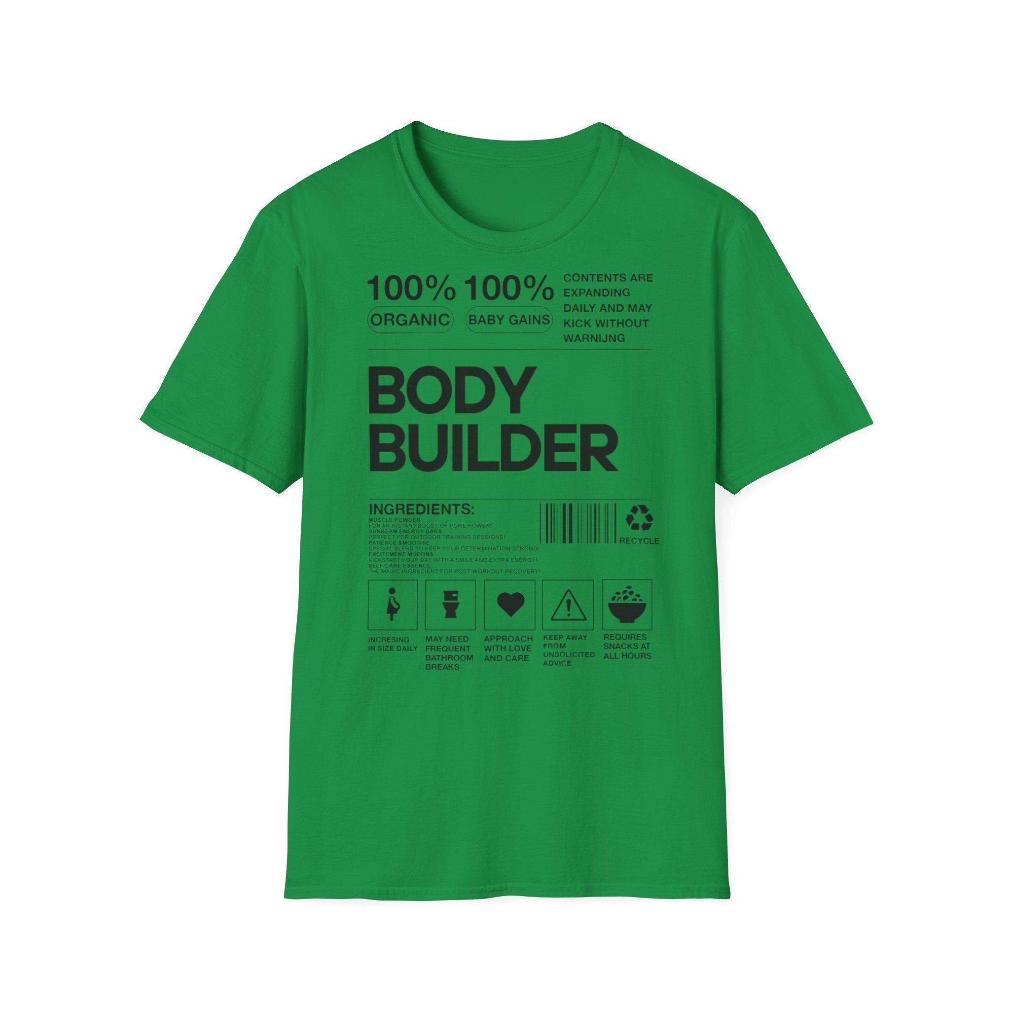 Fitness Workout Reveal T-Shirt, Gym Buddy Maternity Gift, Bodybuilder Pregnancy Announcement Shirt, Weightlifting Baby Announcement Outfit,