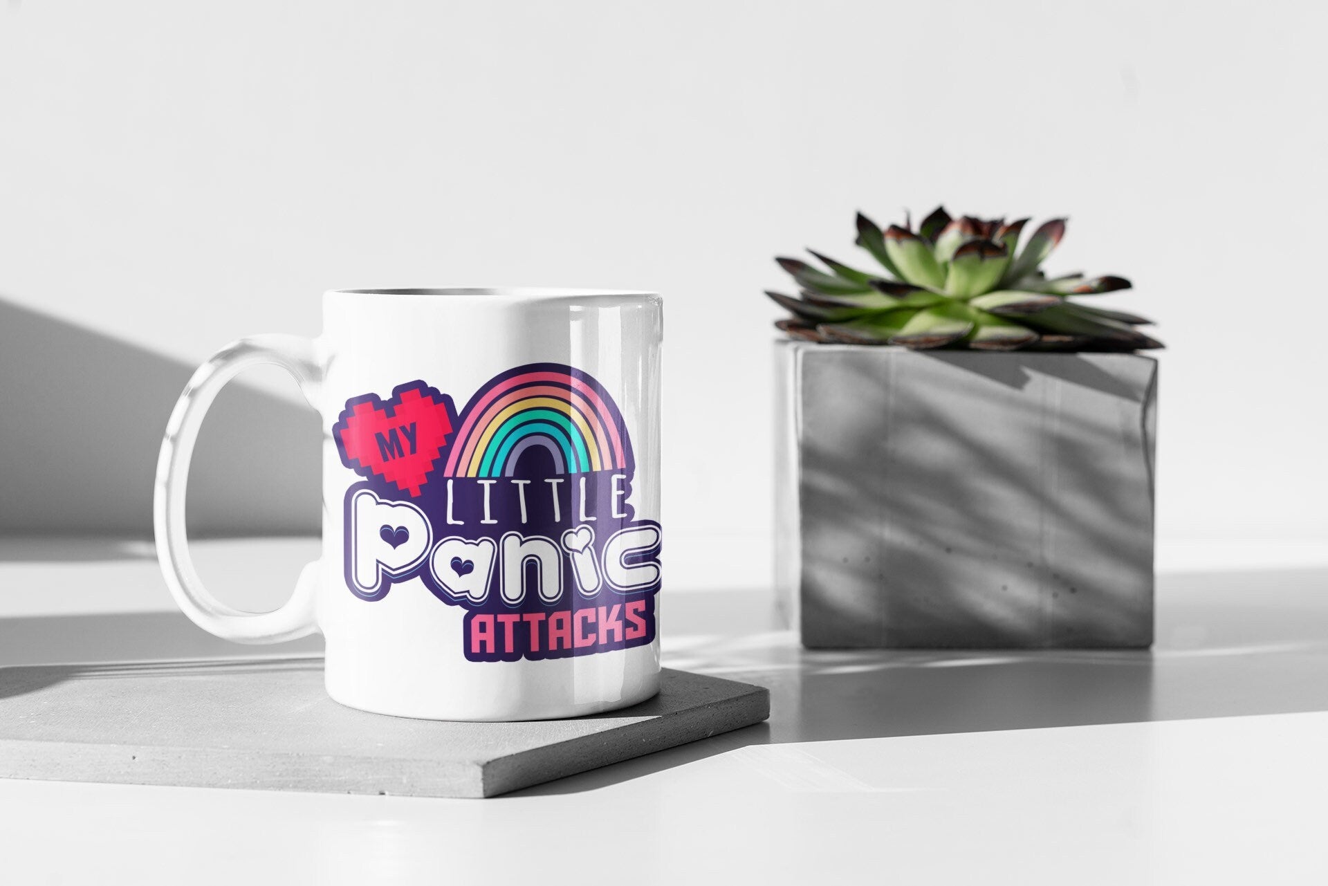 Gift Mug Birthday Gift idea Mug, My Little Panic Attacks, Nice Cup Mug