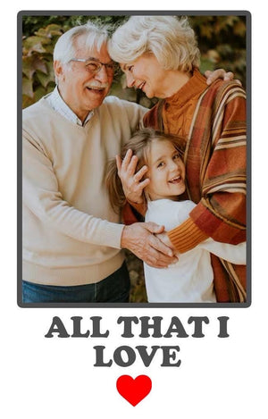 Personalized Photo Wallet Card: PVC Anniversary Keepsake Gift