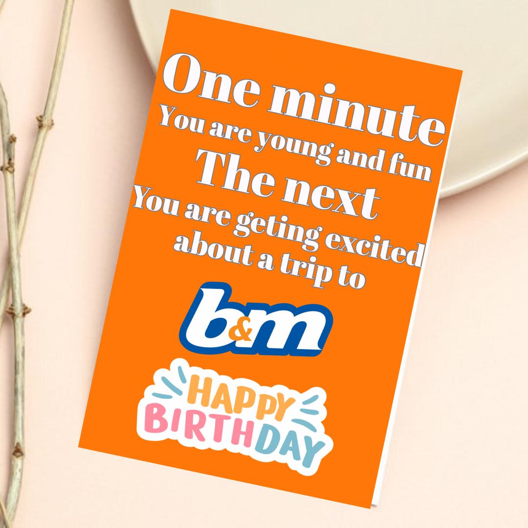 Birthday Card with Envelope Greeting Happy Birthday For friend, sister, mum, dad a5 birthday card with envelope for her or him