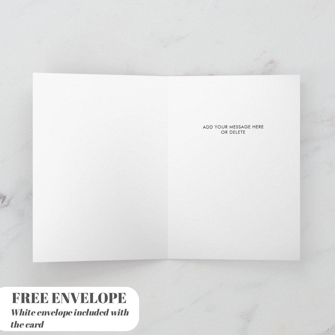 Santa’s in the Garage Christmas Card – Funny Mechanic Holiday Card for Car Guys, Gearheads & Auto Technicians